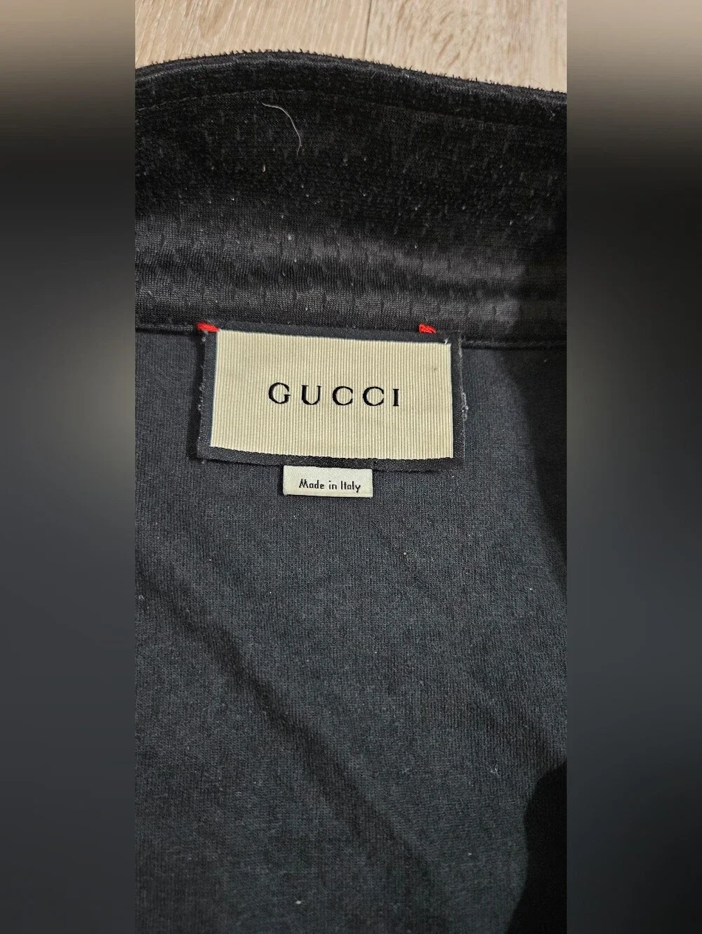 Gucci Airtex Rope Taped GG Logo Track Jacket Size S